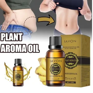Essential Oil Natural Ginger Slimming Lymphatic Drainage Therapy Anti Aging Plant Massage Essential Oils